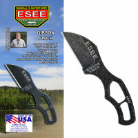 ESEE Gibson Pinch Mini-Messer mit 8,8 cm aus 1095 High Carbonstahl mit Scheide