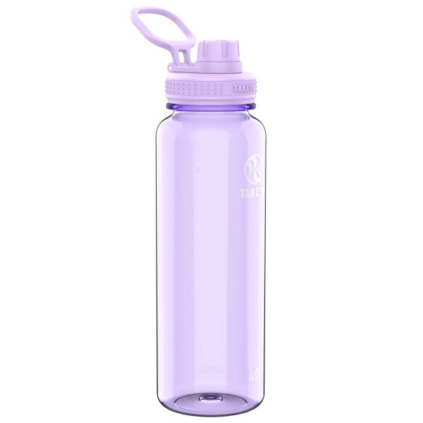 Takeya Tritan Spout Trinkflasche aus BPA-freiem Kunststoff 1,2L, vivacity purple