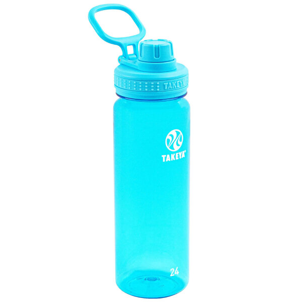 Takeya Tritan Spout Trinkflasche aus BPA-freiem Tritan-Kunststoff, 700ml, Blue