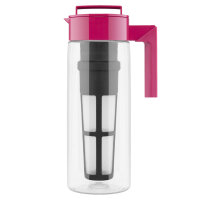 Takeya Flash Chill Iced Tea Maker aus BPA-freiem Tritan, 2qt/1.8L, raspberry