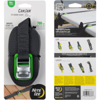 Nite Ize CamJam Tie Down Strap Spannsystem-Gurt für schwere Lasten, 18ft / 548cm