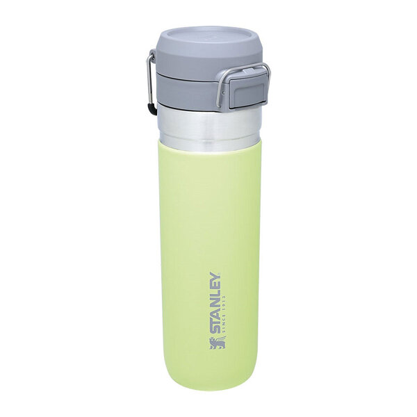 Stanley Go Quick Flip Water Bottle, Flasche mit 700 ml, vakuumisoliert, citron