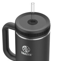 Takeya Straw Tumbler Strohhalm-Trinkbecher,...