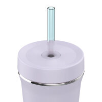 Takeya Straw Tumbler Strohhalm-Trinkbecher vakuumisoliert 0,95L, vivacity purple