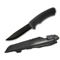 Morakniv Bushcraft BlackTactical SRT mit Edelstahlklinge und Teil-Sägezahnung