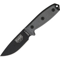 ESEE Model 3, Messer mit 1095HC Klinge, dunkelgrauen...