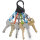 Nite Ize Keyrack Locker 6 Karabiner und Schlüsselhalter, KLKP-01-R3