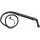 SZCO Bullwhip Bullenpeitsche geflochtene Peitsche mit Handschlaufe, 100 cm