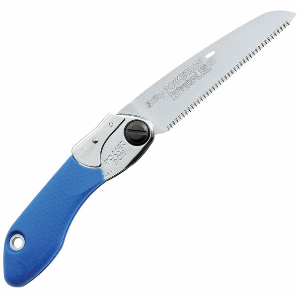 Silky POCKETBOY Folding Saw - Klappsäge mit konischer Klinge 13 cm, blau