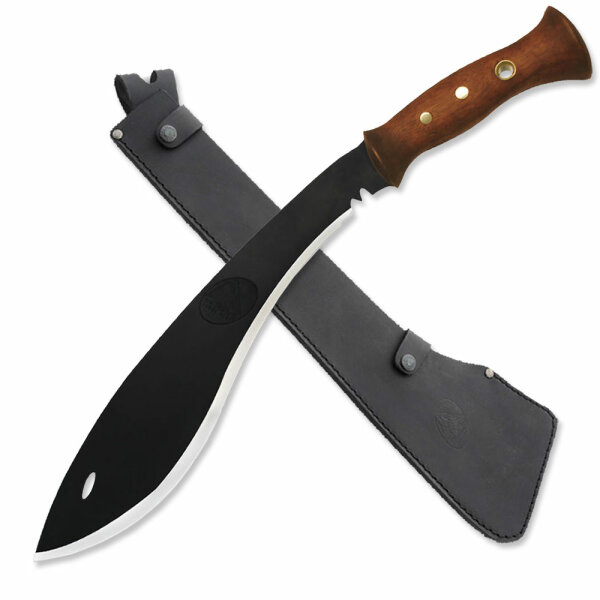 Condor Kukri Machete aus 1075 High Carbonstahl mit Hartholzgriff, CTK49013HCS