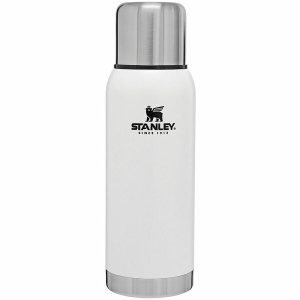 Stanley Adventure Vakuum-Isolierflasche 1L, aus rostfreiem Edelstahl 18/8, polar