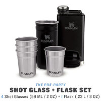 Stanley Adventure Shot Glass & Flask Set aus 18/8...