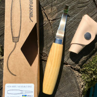 Morakniv Wood Carving Hook Knife 163 Double Edge Messer...