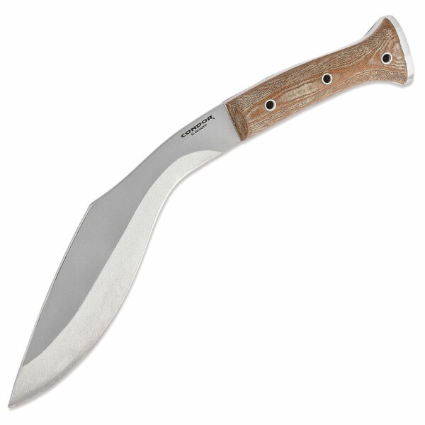 Condor K-TACT KUKRI Messer mit Full Tang Klinge und Kydexscheide in desert