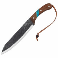 Condor Blue River Machete, 1075HC Stahl, Walnussholzgriff...