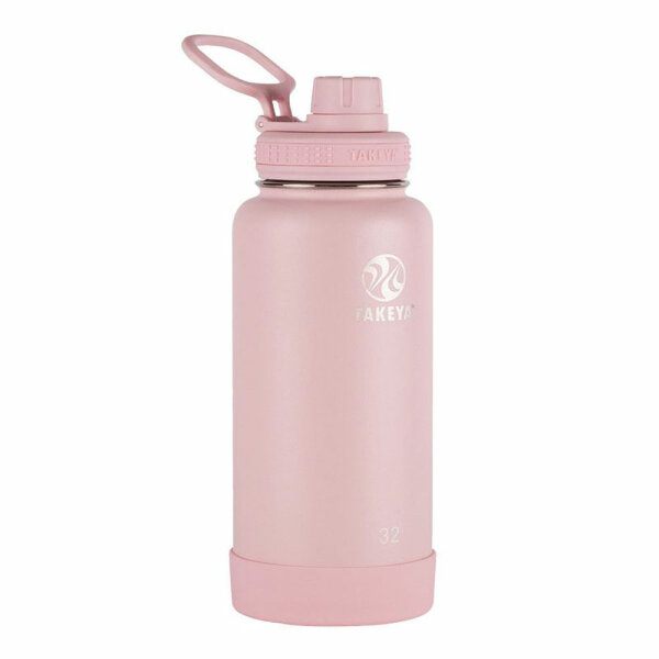 Takeya Actives Trinkflasche aus 18/8 Edelstahl, vakuum-isoliert, 950ml, blush