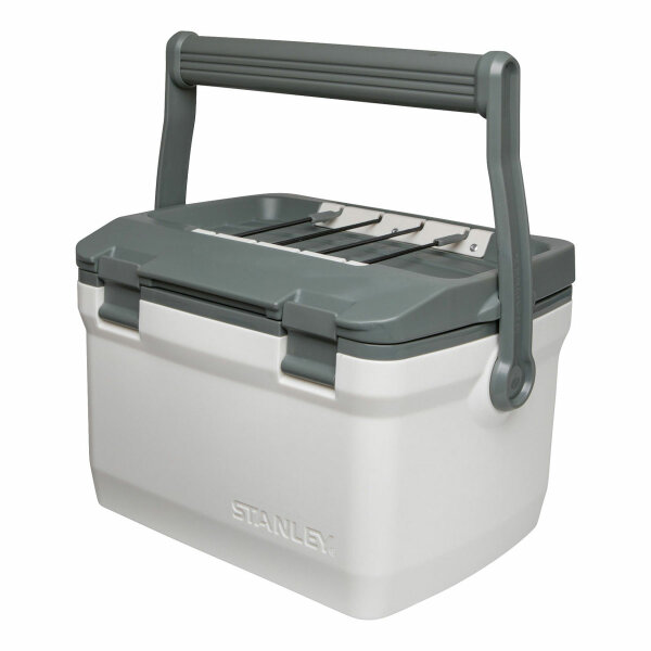 Stanley Adventure Cooler - Kühlbox mit 6,6 L, hält 27 Stunden kalt, weiß