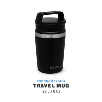 Stanley Shortstack Travel Mug mit Griff, 18/8 Edelstahl,...