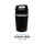 Stanley Shortstack Travel Mug mit Griff, 18/8 Edelstahl, 236 ml, mattschwarz