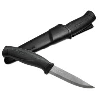 Morakniv Companion Freizeit- Campingmesser, schwarz, rostfrei, M-12141