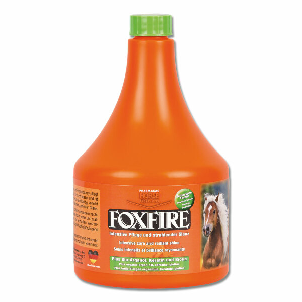 Pharmakas HORSE-fitform FOXFIRE Fellglanz-Haar-, Mähnen- und Schweiflotion, 1 l