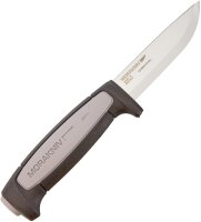 Morakniv Robust Messer mit Klinge aus Kohlenstoffstahl und TPR-Griff, M-12249