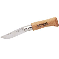 Opinel No 2 - Taschenmesser mit 3,5 cm Sandvikstahlklinge...