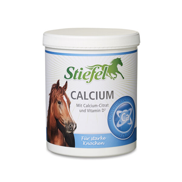 Stiefel Calcium mit Vitamin D3, K3, C und Cholin für starke Knochen, 1 kg Dose