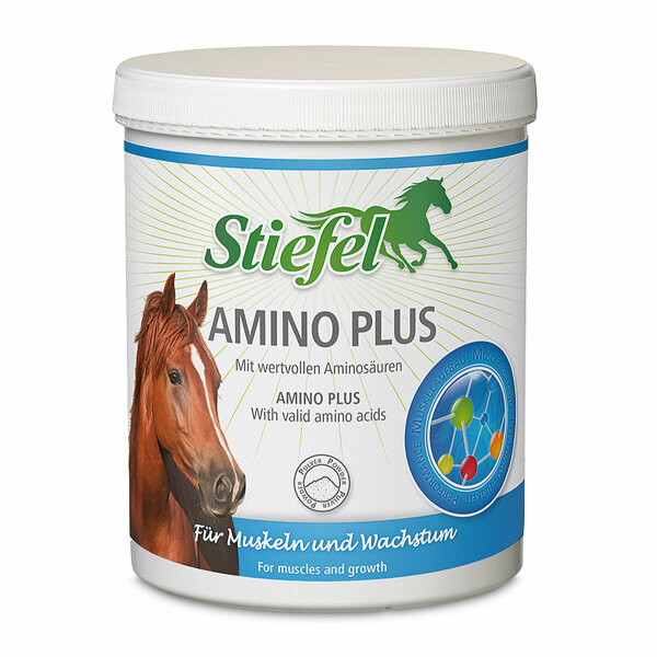 Stiefel Amino Plus, für Muskeln und Wachstum, 1 kg Dose