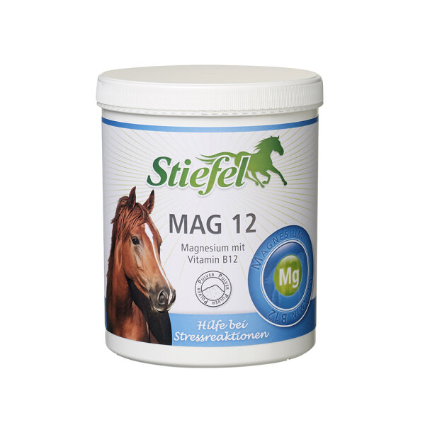 Stiefel Mag 12 Pulver, Hilfe bei Stressreaktionen, 1 kg Dose