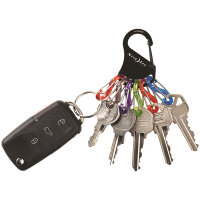 Nite Ize KeyRack S-Biner Schlüsselkarabiner mit 6...