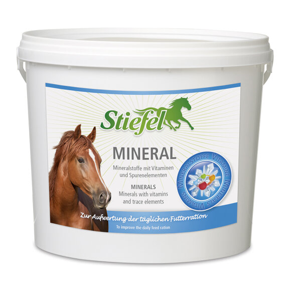 Stiefel Mineral, Mineralstoffe mit Vitaminen und Spurenelementen, 3 kg Eimer