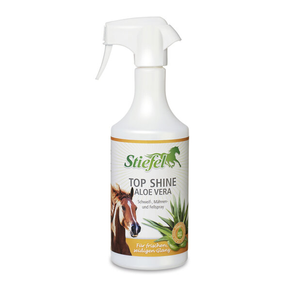 Stiefel Top Shine Aloe Vera, Mähnen- und Fellspray für seidigen Glanz, 750 ml