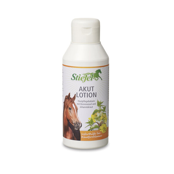 Stiefel Akutlotion, Hautpflegebalsam mit Brennessel und Johanniskraut, 250 ml