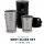 Stanley Adventure Shot Glass Set aus 18/8 Edelstahl, Matt Schwarz, 5-teilig