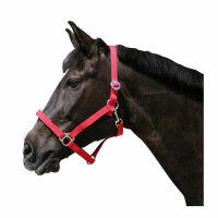 Kerbl Nylonhalfter Classic rot, Pony