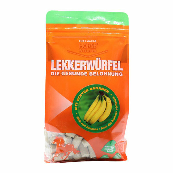 Kerbl Lekkerwürfel Bananen 1 kg