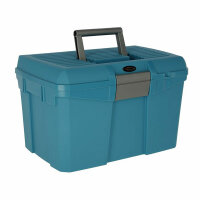 Kerbl Putzbox Siena marine-/hellblau mit herausnehmbaren...