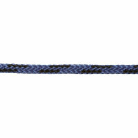 Kerbl Führstrick Classic, blau mit Messingkarabiner