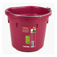 Kerbl FlatBack, rose, ca. 20ltr. Futter-u. Wassereimer