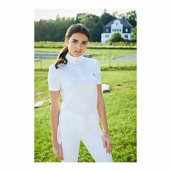 Kerbl Competition Shirt Axomia Damen, white, XS