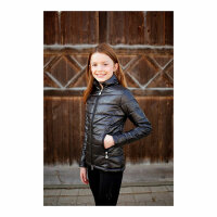 Steppjacke Covalliero Kinder, schwarz, Gr. 140/146