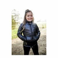 Steppjacke Covalliero Kinder, schwarz, Gr. 140/146