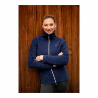 Fleecejacke Covalliero Damen marineblau, Gr. M