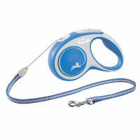 Kerbl flexi Leine New Comfort S 5m Seil, max. 12kg, blau