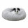 Kerbl Kuschelbett Fluffy grau, Ø60cmx18cm