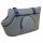 Kerbl Tragetasche Marie, grau/blau 40x20x21cm