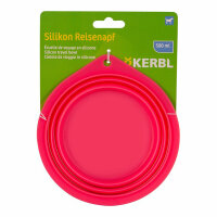 Kerbl Silikon Reisenapf (faltbar) 1000ml, grün