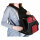 Kerbl Fronttragetasche Vacation 31x24x38cm, schwarz/rot