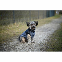 Kerbl Hundemantel Quebec,   grau/schwarz, XL 50 cm